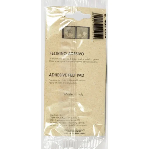 CASAMIA FELTRINO ROTONDO 24MM PEZZI 16  (COLORI ASSORTITI MARRONI E BIANCHI)