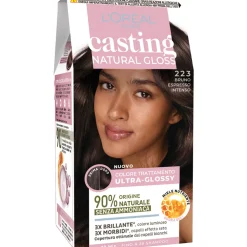 CASTING NATURAL GLOSS 223 BRUNO ESPRESSO INTENSO TRATTAMENTO ULTRA GLOSSY SENZA AMMONIACA