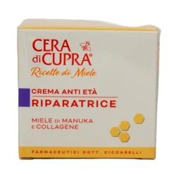 CERAdiCUPRA RICETTE DI MIELE CREMA ANTI ETA' RIPARATRICE MIELE DI MANUKA E COLLAGENE VASO 50 ML