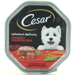 CESAR DELICATO PATE' MANZO & VERDURINE VASCHETTA 150g