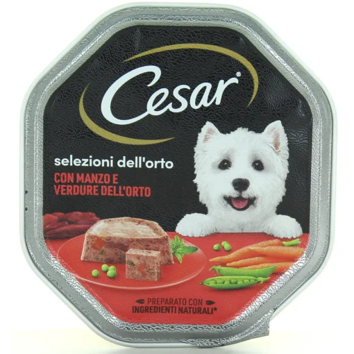 CESAR DELICATO PATE' MANZO & VERDURINE VASCHETTA 150g