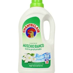 CHANTECLAIR DETERSIVO LIQUIDO BUCATO LAVATRICE MUSCHIO BIANCO 28 LAVAGGI 1260 ML