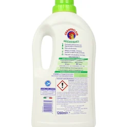 CHANTECLAIR DETERSIVO LIQUIDO BUCATO LAVATRICE MUSCHIO BIANCO 28 LAVAGGI 1260 ML