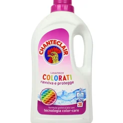 CHANTECLAIR DETERSIVO LIQUIDO BUCATO LAVATRICE COLORATI 28 LAVAGGI 1260 ML