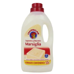 CHANTECLAIR DETERSIVO LIQUIDO BUCATO A MANO e LAVATRICE MARSIGLIA 27 LAVAGGI 1,5 LT