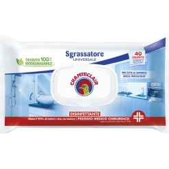 CHANTECLAIR SGRASSATORE UNIVERSALE 40 SALVIETTE DISINFETTANTI SUPERFICI PMC