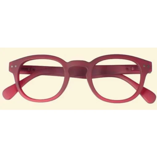 CHARRO OCCHIALI LETTURA FLORIDA ROSSO DIOTTRIE +1,00 CON ASTUCCIO IN ECOPELLE E CORDICELLA