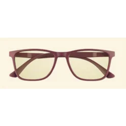 CHARRO ROSSO +2,00 OCCHIALI LETTURA LENTI BLUE BLOCK VERMONT