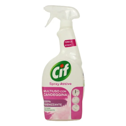CIF SPRAY ATTIVO CON CANDEGGINA 100% IGIENIZZANTE 650 ML