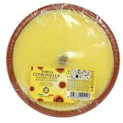 CITRONELLA INSETTICIDA RICARICA ALLUMINIO RAME DIAMETRO 16,5 CM  #ULZ