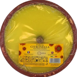 CITRONELLA INSETTICIDA RICARICA ALLUMINIO RAME DIAMETRO 16,5 CM  #ULZ