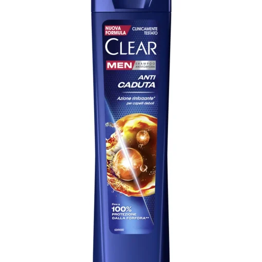CLEAR MEN SHAMPOO ANTIFORFORA ANTI CADUTA CAPELLI DEBOLI 225 ML