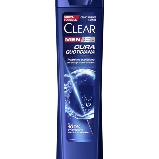 CLEAR MEN SHAMPOO ANTIFORFORA CURA QUOTIDIANA TUTTI I TIPI DI CUTE E CAPELLI 225 ML