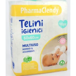 CLENDY PHARMA TELINI IGIENICI BABY 60x60 CM. 10 PEZZI