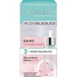 CLINIANS ACIDO GLICOLICO SIERO CONCENTRATO VISO RINNOVATORE GLOW 30 ML
