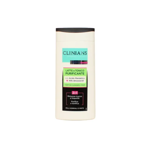 CLINIANS DETOX  LATTE+TONICO  PURE BEAUTY PURIFICANTE 200ML