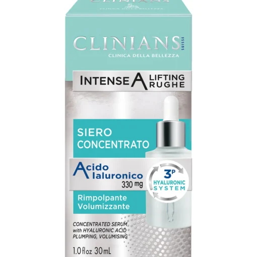 CLINIANS INTENSE A SIERO LIFTING RUGHE CONCENTRATO RIMPOLPANTE VOLUMIZZANTE 30 ML