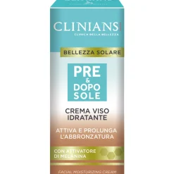 CLINIANS SOLARE CREMA IDRATANTE VISO PRE & DOPOSOLE 50 ML
