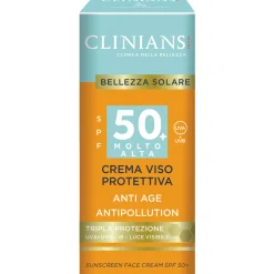 CLINIANS SOLARE CREMA VISO ANTI AGE SPF50+ 50 ML