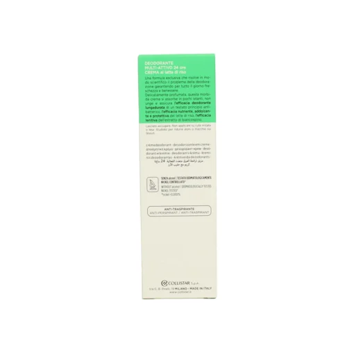 COLLISTAR DEODORANTE CREMA 24H LATTE DI RISO 75 ML