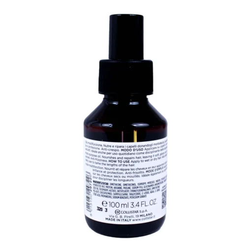 COLLISTAR HAIR OLIO PHYTO KERATINA RISTRUTTURANTE NUTRIENTE 100 ML