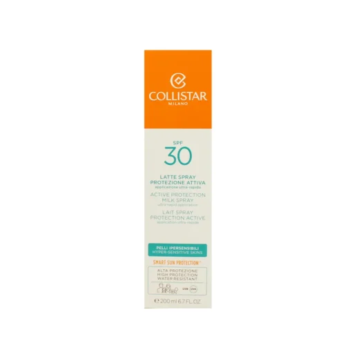 COLLISTAR SOLARE LATTE SPRAY PROTEZIONE ATTIVA PELLI IPERSENSIBILI SPF30 200 ML
