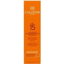 COLLISTAR SOLARE OLIO SECCO SUPERABBRONZANTE IDRATANTE SPF 15 200 ML