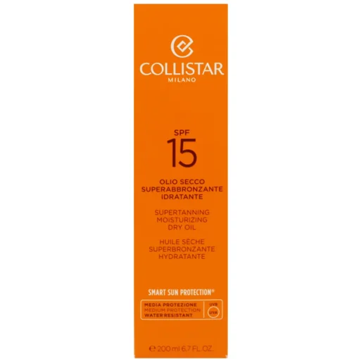 COLLISTAR SOLARE OLIO SECCO SUPERABBRONZANTE IDRATANTE SPF 15 200 ML