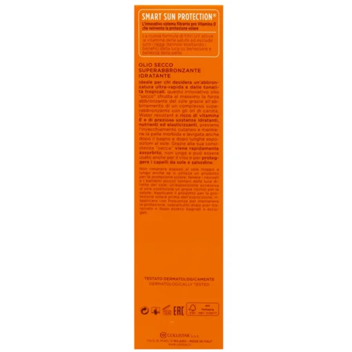 COLLISTAR SOLARE OLIO SECCO SUPERABBRONZANTE IDRATANTE SPF 15 200 ML
