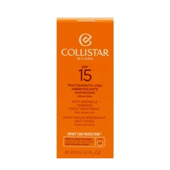 COLLISTAR SOLARE TRATTAMENTI VISO ANTIRUGHE SPF 15 50 ML