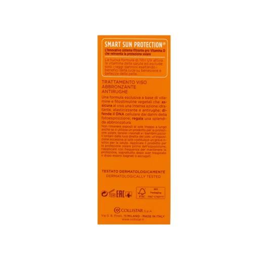 COLLISTAR SOLARE TRATTAMENTI VISO ANTIRUGHE SPF 15 50 ML