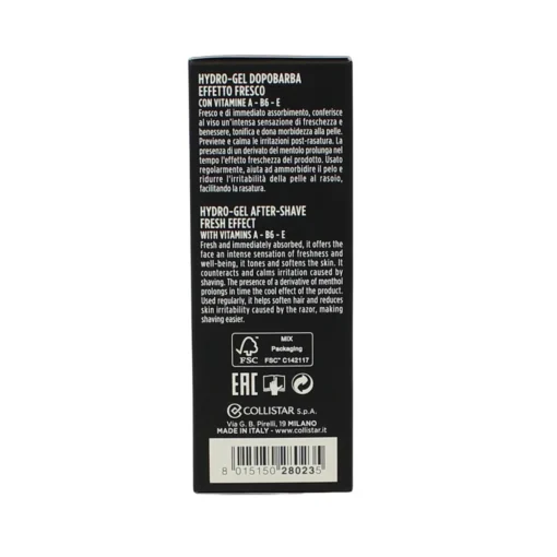 COLLISTAR UOMO HYDRO-GEL AFTER SHAVE EFFETTO FRESCO 100 ML