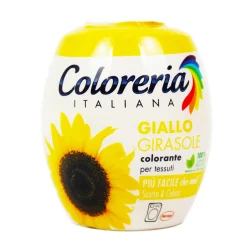 COLORERIA ITALIANA GIALLO GIRASOLE COLORANTE PER TESSUTI
