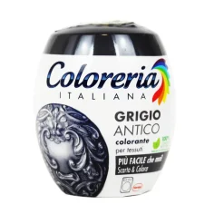 COLORERIA ITALIANA GRIGIO ANTICO COLORANTE PER TESSUTI