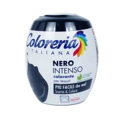 COLORERIA ITALIANA NERO INTENSO COLORANTE PER TESSUTI