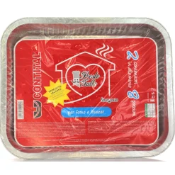 CONTITAL VASCHETTE 8 PORZIONI 2 PEZZI PER MICROONDE / FORNO TRADIZIONALE SR2000G