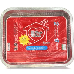 CONTITAL VASCHETTE 8 PORZIONI 2 PEZZI PER MICROONDE / FORNO TRADIZIONALE SR2000G