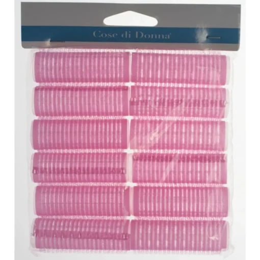 COSE DI DONNA BIGODINO VELCRO PER CAPELLI 12 PEZZI