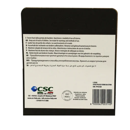 CSC STICK PIASTRA FERRO DA STIRO PULITO