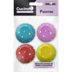 CUCINO IO 100 PIROTTINI CARTA FANTASIA 30mm