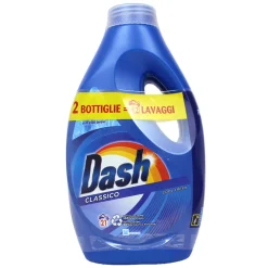 DASH DETERSIVO LIQUIDO BUCATO LAVATRICE CLASSIVO 2 PEZZI DA 21 LAVAGGI
