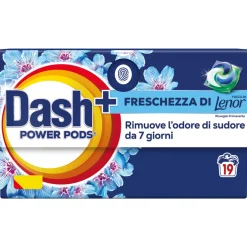 DASH POWER ECODOSI RISVEGLIO PRIMAVERILE DETERSIVO BUCATO LAVATRICE 19 PODS