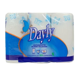 DAYLY ASCIUGATUTTO 2+1 ROTOLI 2 VELI 70 STRAPPI