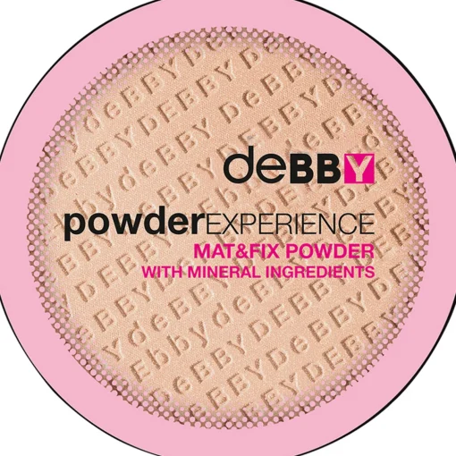 DEBBY CIPRIA POWDER EXPERIENCE MAT&FIX 2IN1 N.01 NUDE