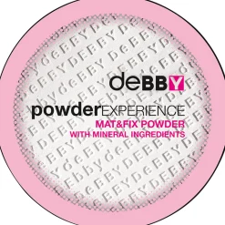 DEBBY CIPRIA POWDER EXPERIENCE MAT&FIX 2IN1 N.00 TRASPARENTE