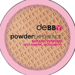 DEBBY CIPRIA POWDER EXPERIENCE MAT&FIX 2IN1 N.02 NATURAL