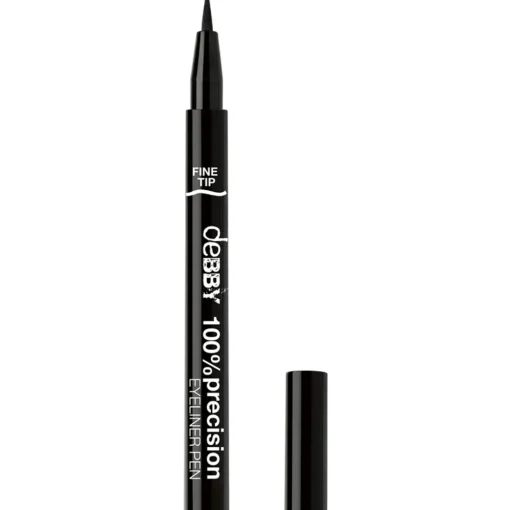 DEBBY EYELINER PENNA 100% PRECISION FINE NERO