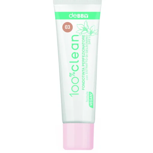 DEBBY FONDOTINTA 100% CLEAN PERFEZION 03 NUDE ROSE