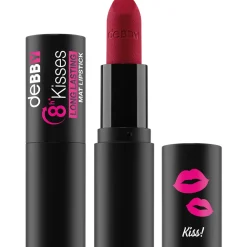 DEBBY ROSSETTO NEW LIPSTICK II 8H KISSES N.08 SELF-CONFIDENT RED