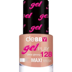 DEBBY SMALTO GELPLAY 128 CARNE SCURO PERLATO
